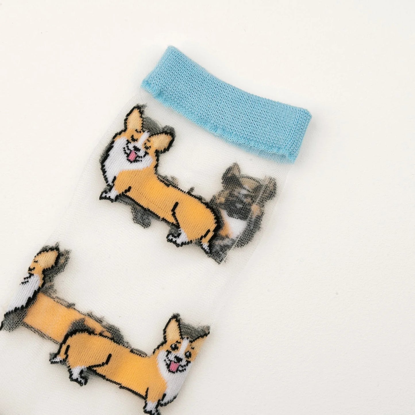 Corgi Sheer Socks | Coucou Suzette