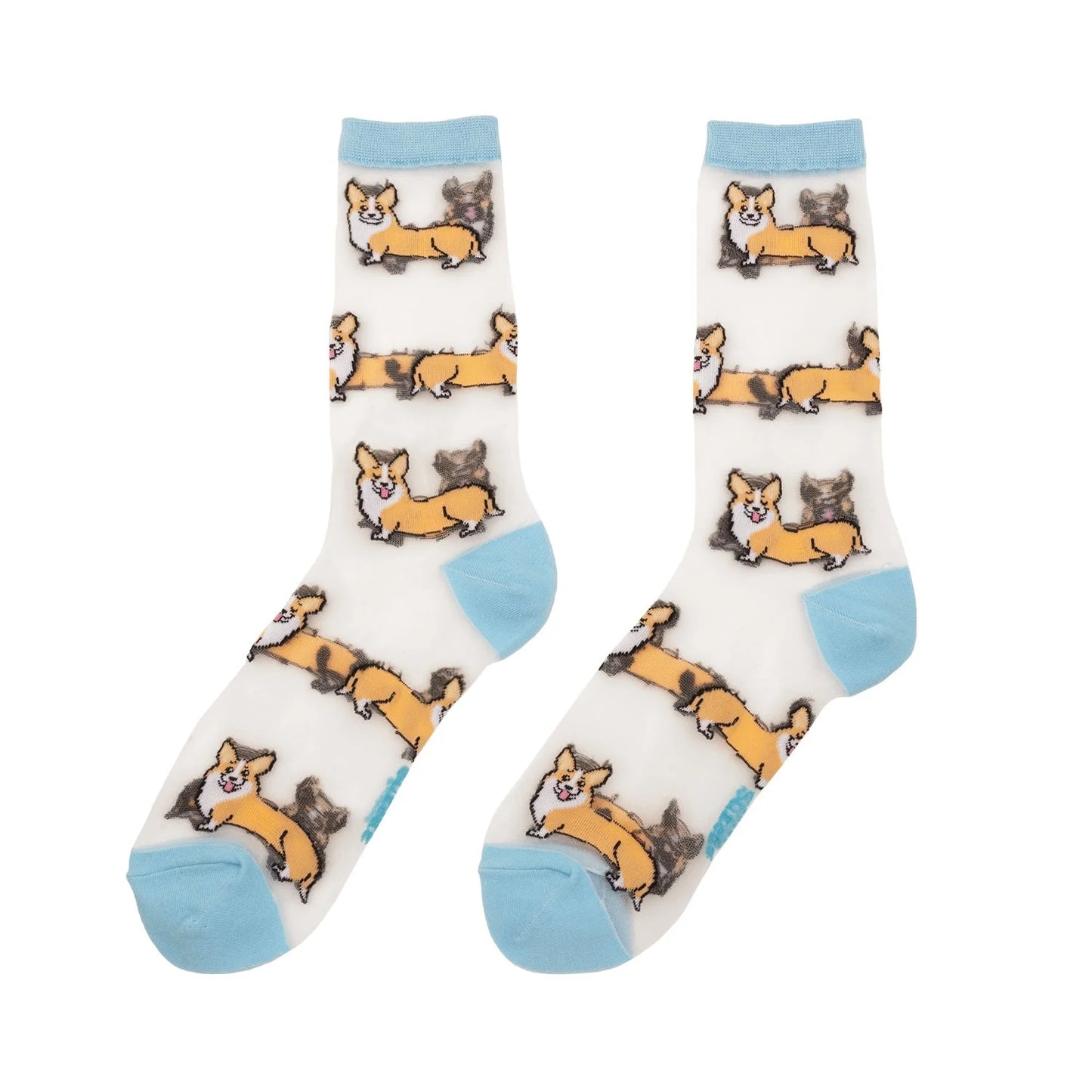 Corgi Sheer Socks | Coucou Suzette
