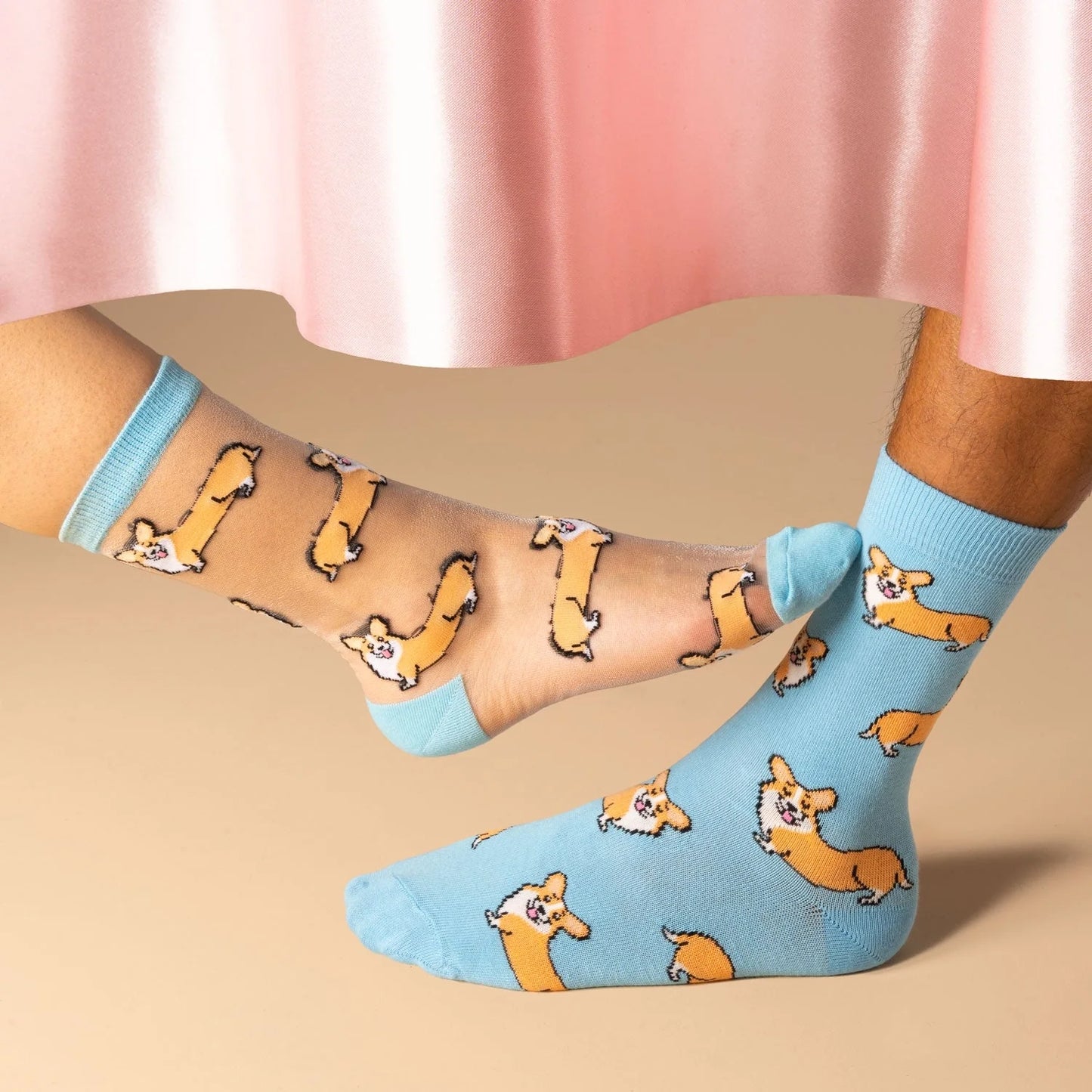 Corgi Sheer Socks | Coucou Suzette