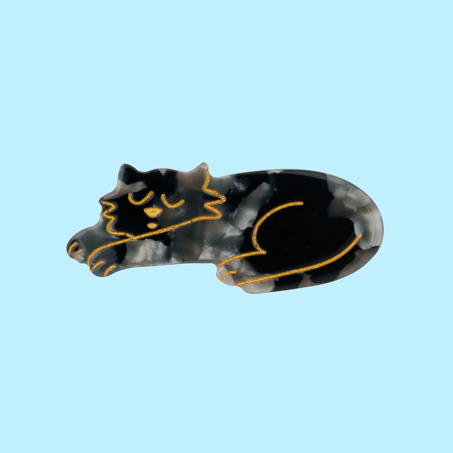 Black Cat Hair Clip | Coucou Suzette