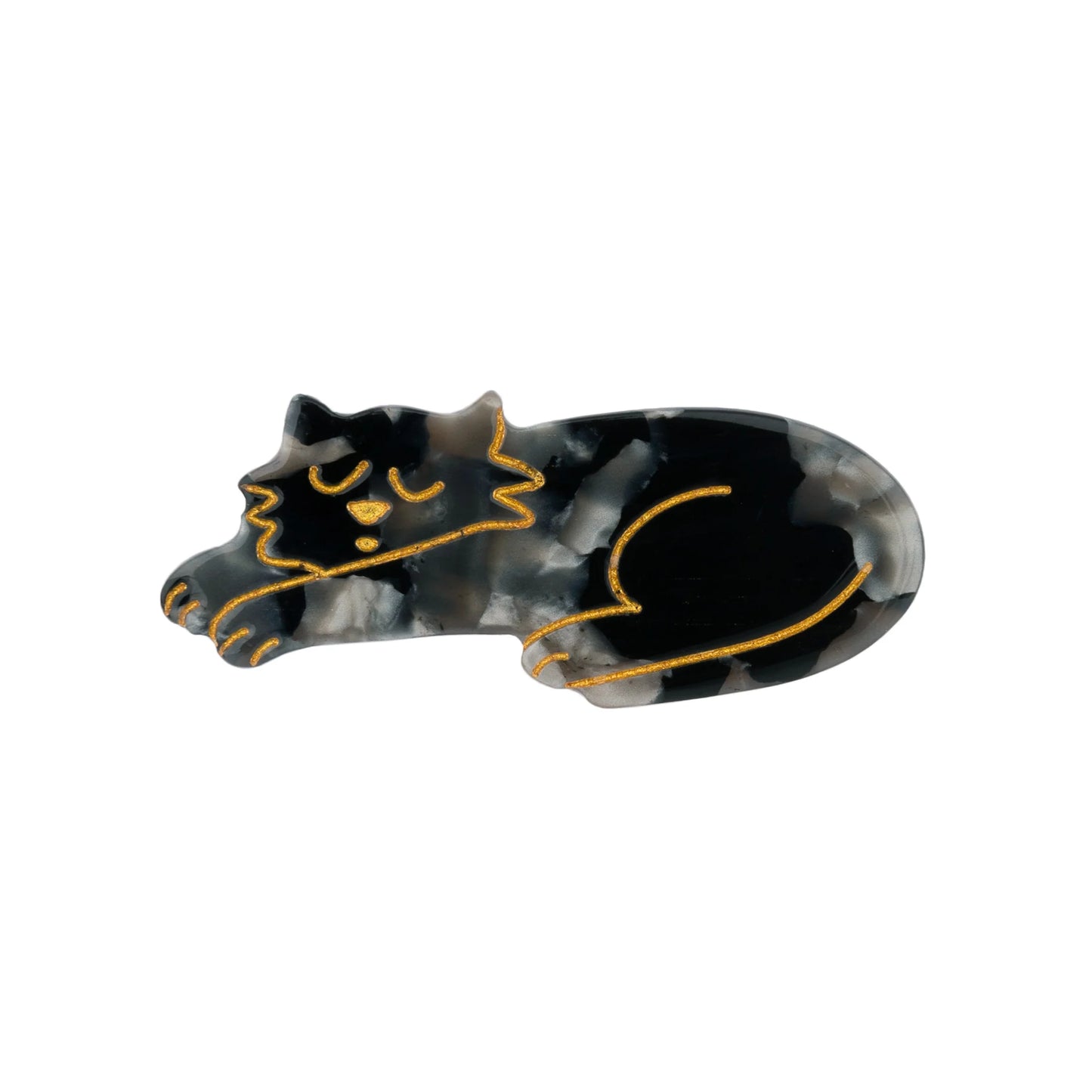Black Cat Hair Clip | Coucou Suzette