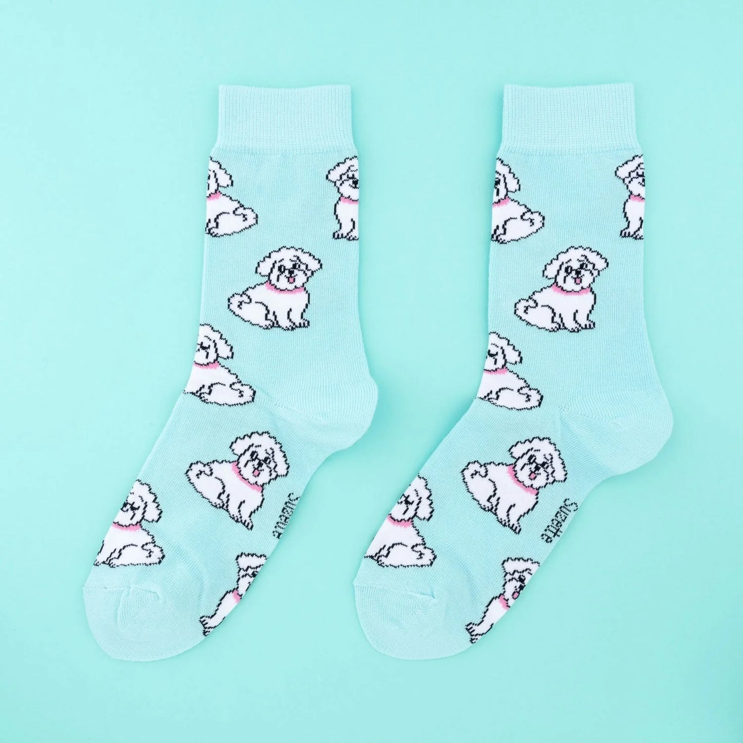 Носки Бишон фризе | Coucou Suzette