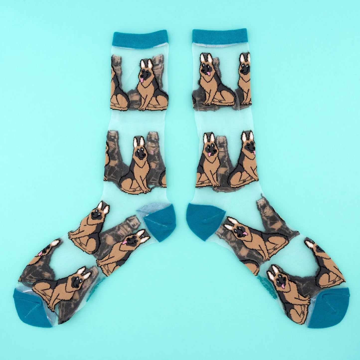 German Shepherd Sheer Socks | Coucou Suzette