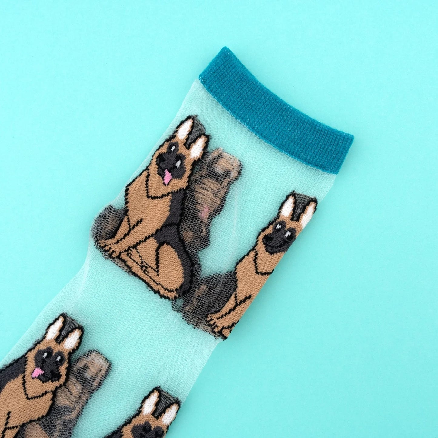 German Shepherd Sheer Socks | Coucou Suzette