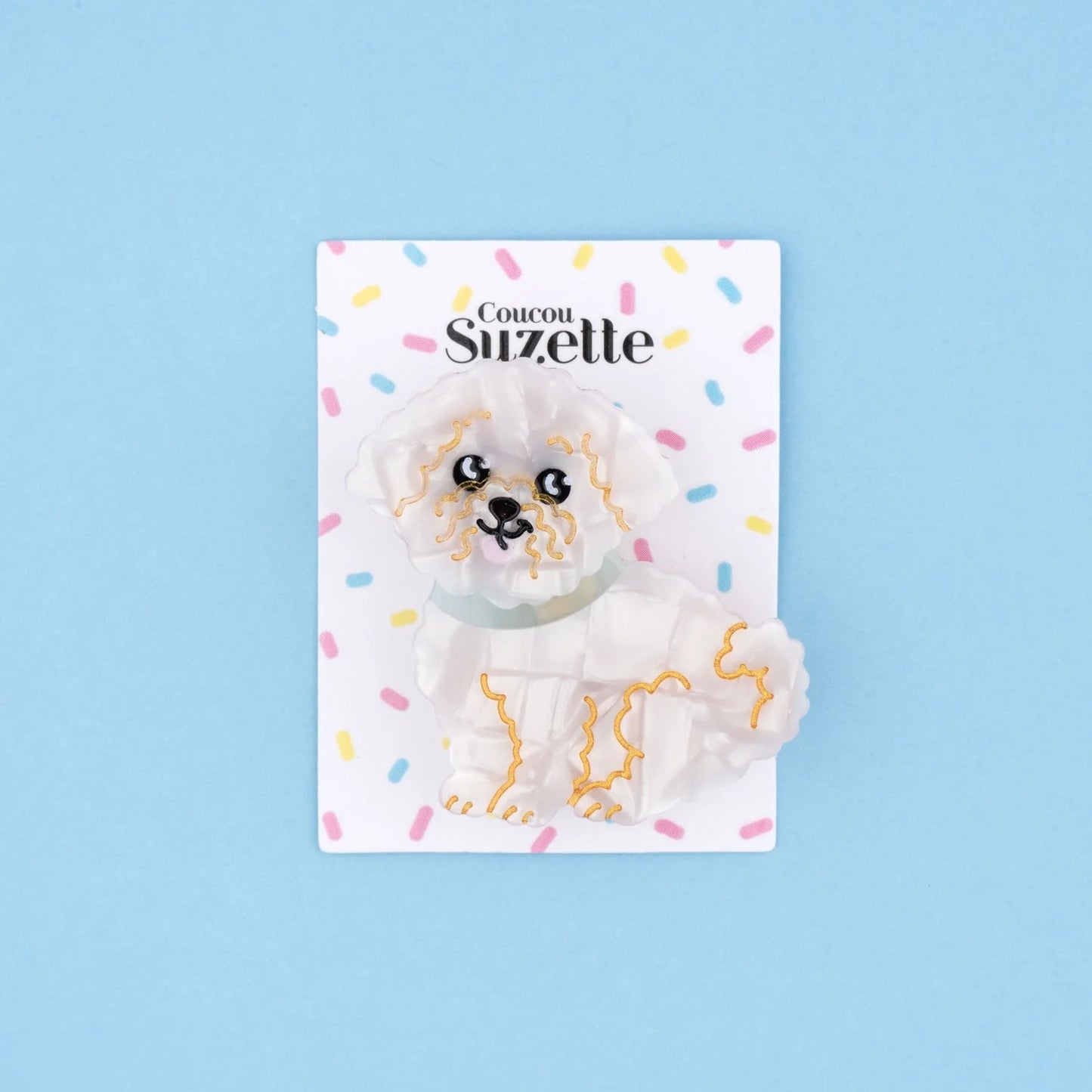 Bichon Hair Clip | Coucou Suzette