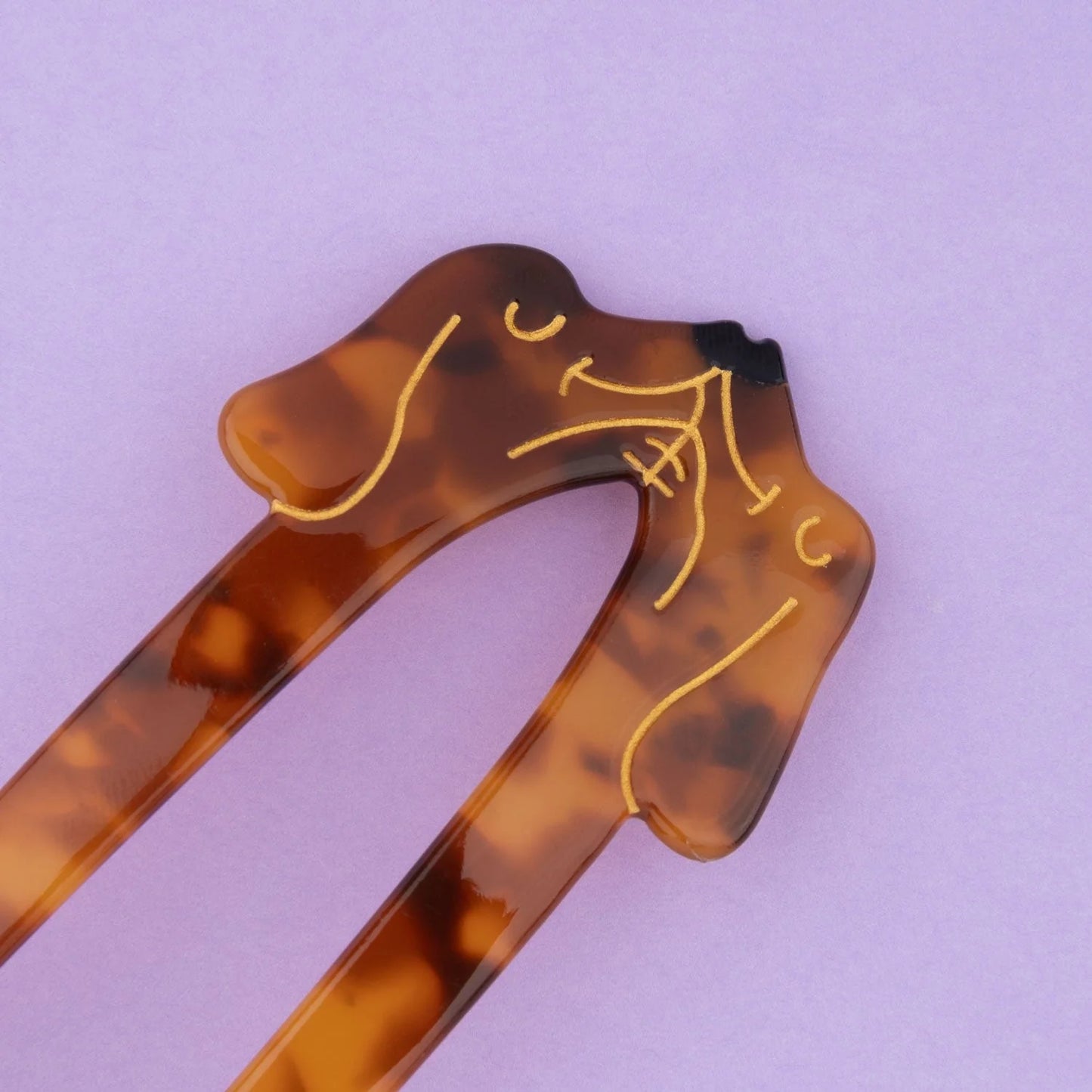 Dachshund Kiss Hair Stick | Coucou Suzette
