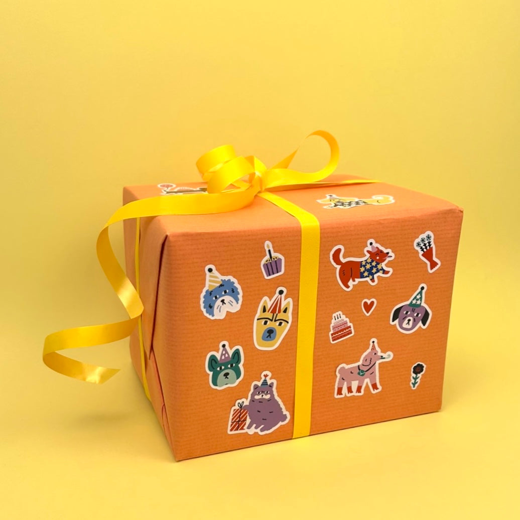 Birthday Dogs Sticker Sheet