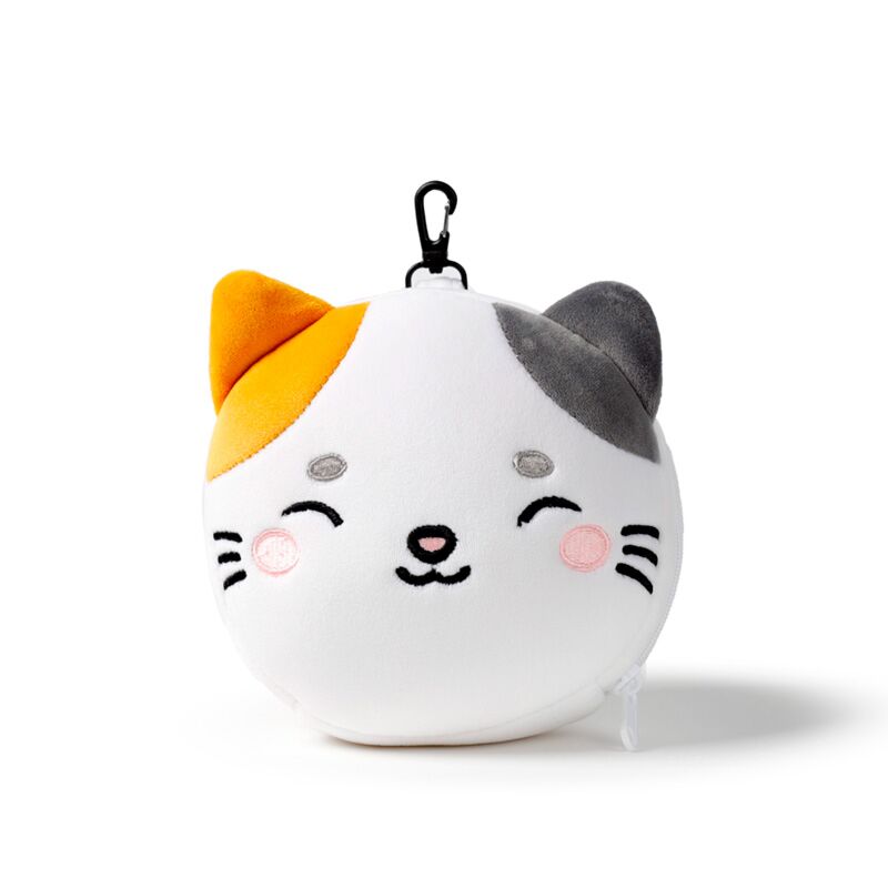 Relaxeazzz Adoramals Pets Lola the Cat Plush Travel Pillow & Eye Mask