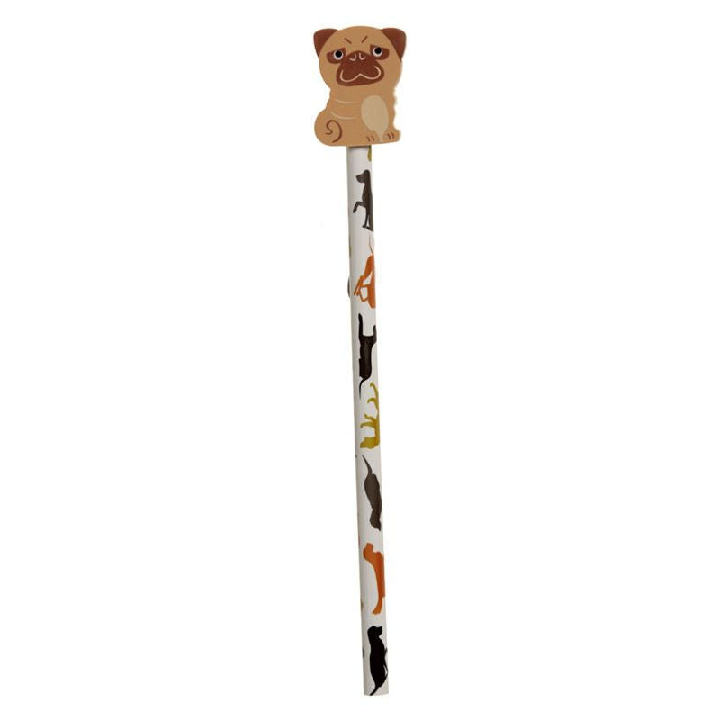 Dog Pencil & Eraser Topper