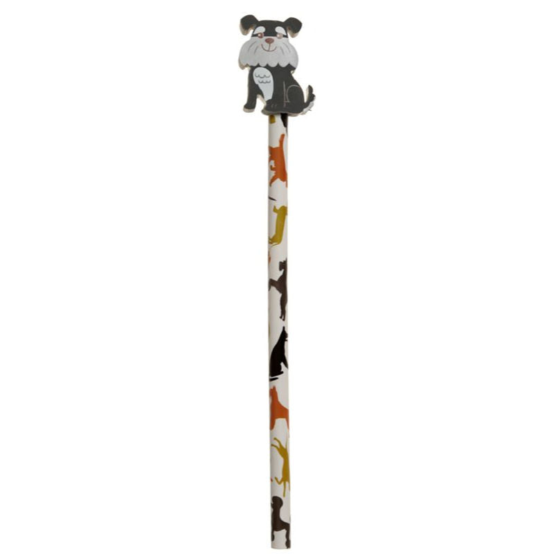 Dog Pencil & Eraser Topper