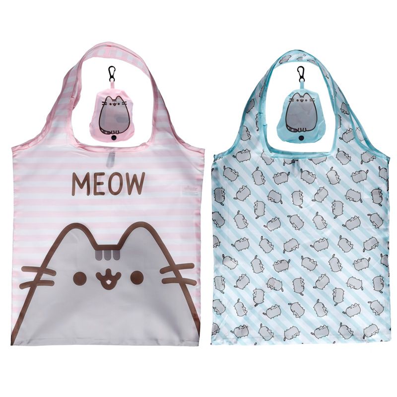 Foldable Reusable Shopping Bag Pusheen Cat Minka un Tobis
