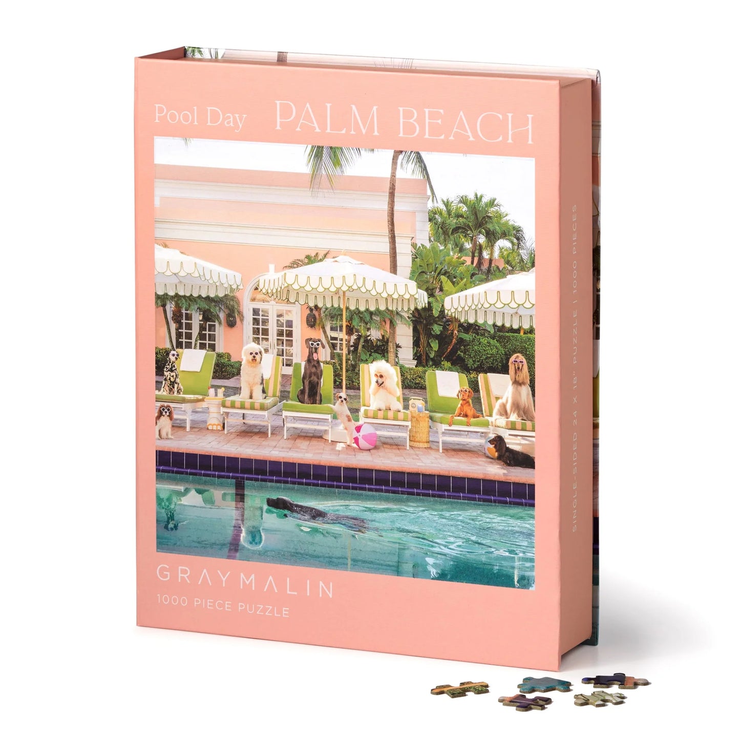 Puzzle Gray Malin Pool Day Palm Beach, 1000 pcs.