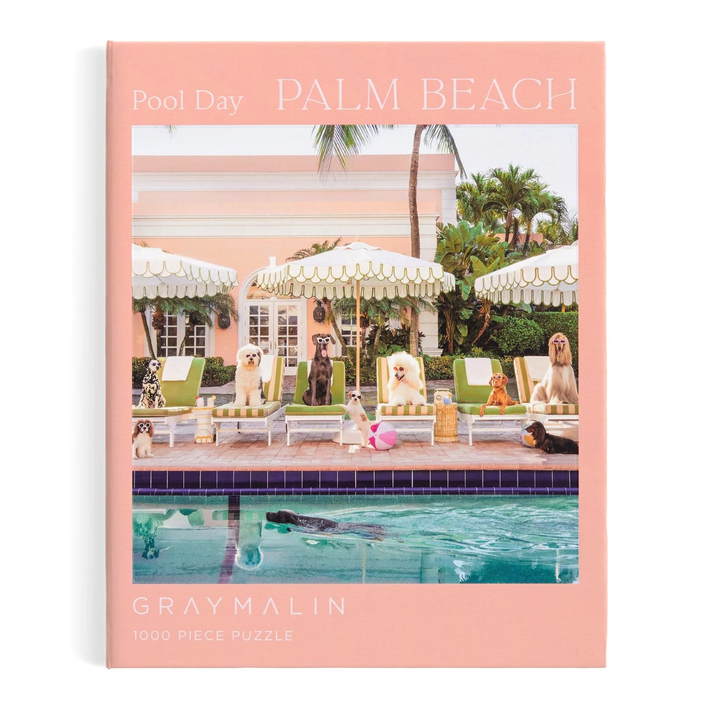 Puzzle Gray Malin Pool Day Palm Beach, 1000 pcs.