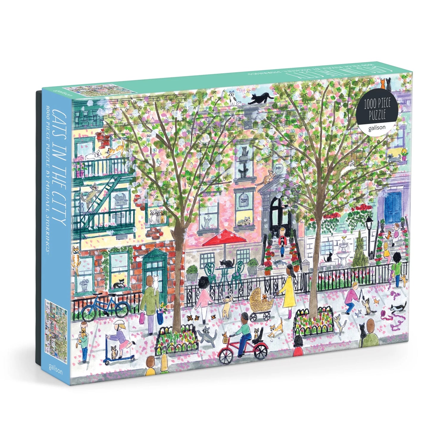 Puzzle Michael Storrings Cats in the City, 1000 pcs.