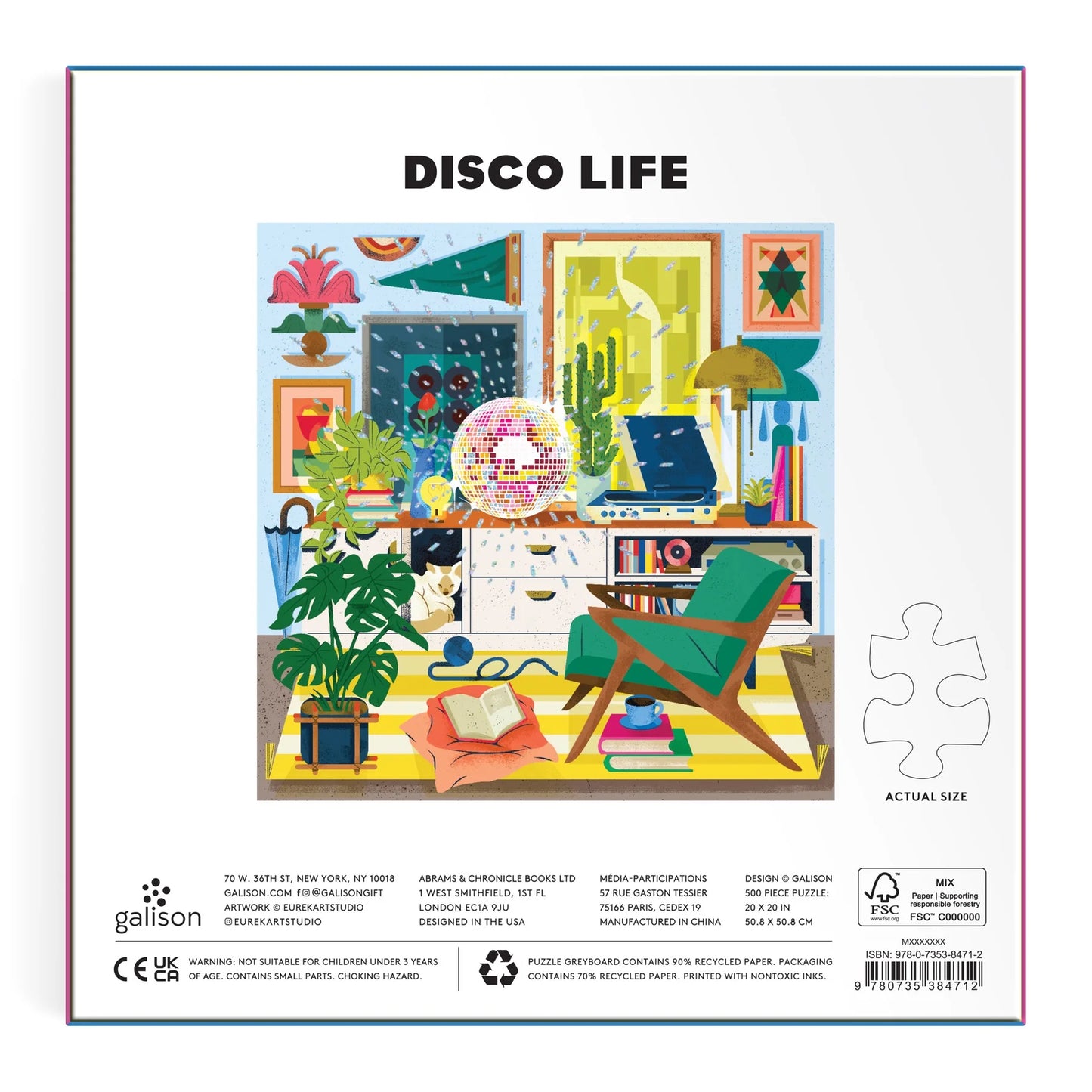 Puzle Disco Life, 500 gab.