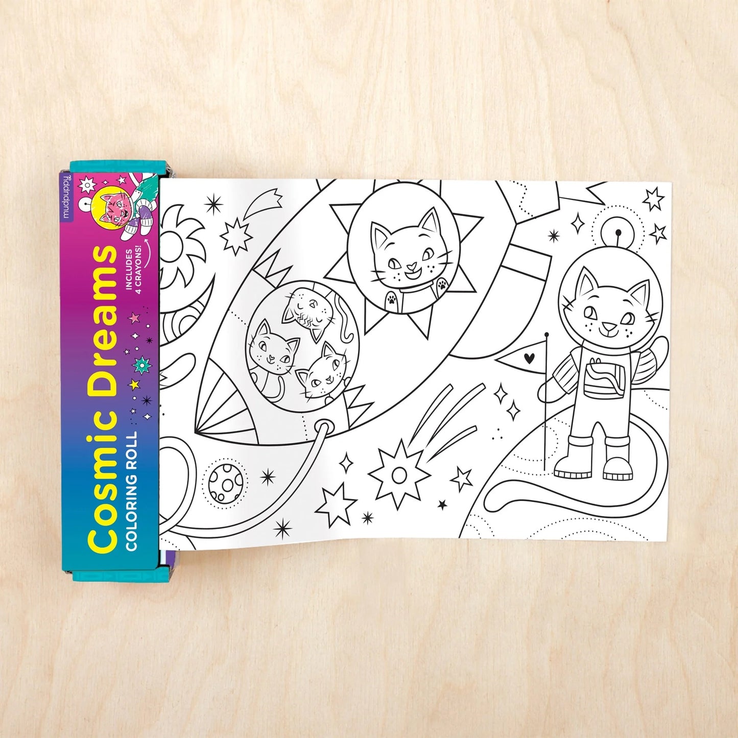 Mini krāsojamais rullis Cosmic Dreams