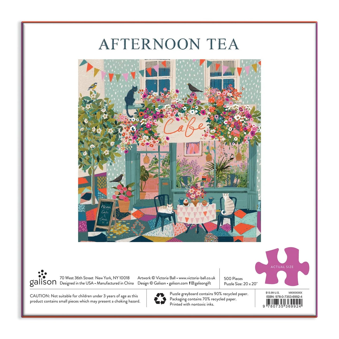 Пазл Afternoon Tea, 500 шт.