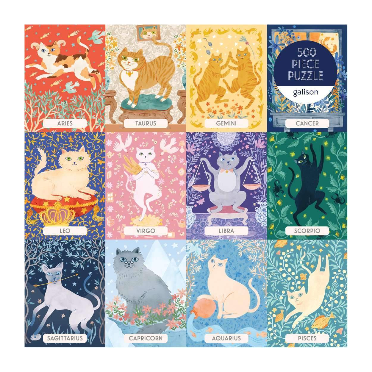 Puzzle Cat Zodiac, 500 pcs.