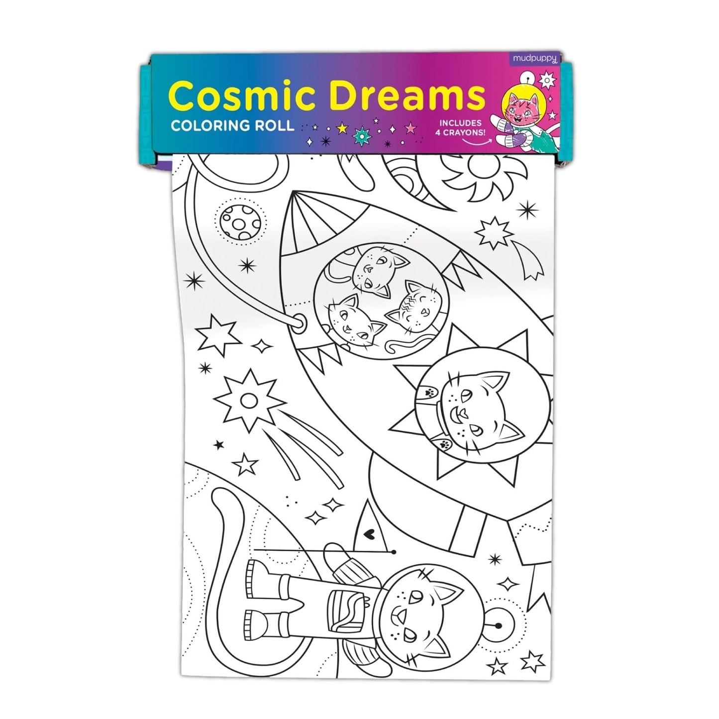 Mini krāsojamais rullis Cosmic Dreams