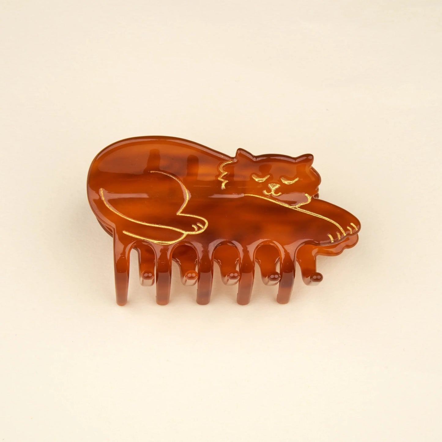 Brown Cat Hair Claw | Coucou Suzette