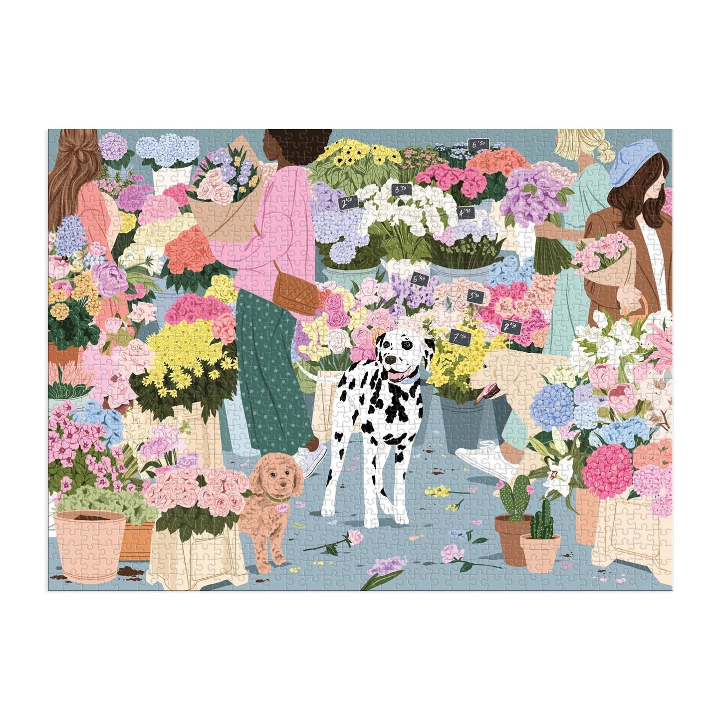 Puzzle Flower Market, 1000 pcs.