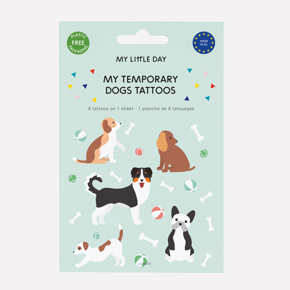 Tattoo Set Dogs, 8 pcs.