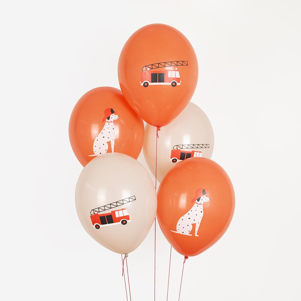 Balonu komplekts Firefighter, 5 gab.