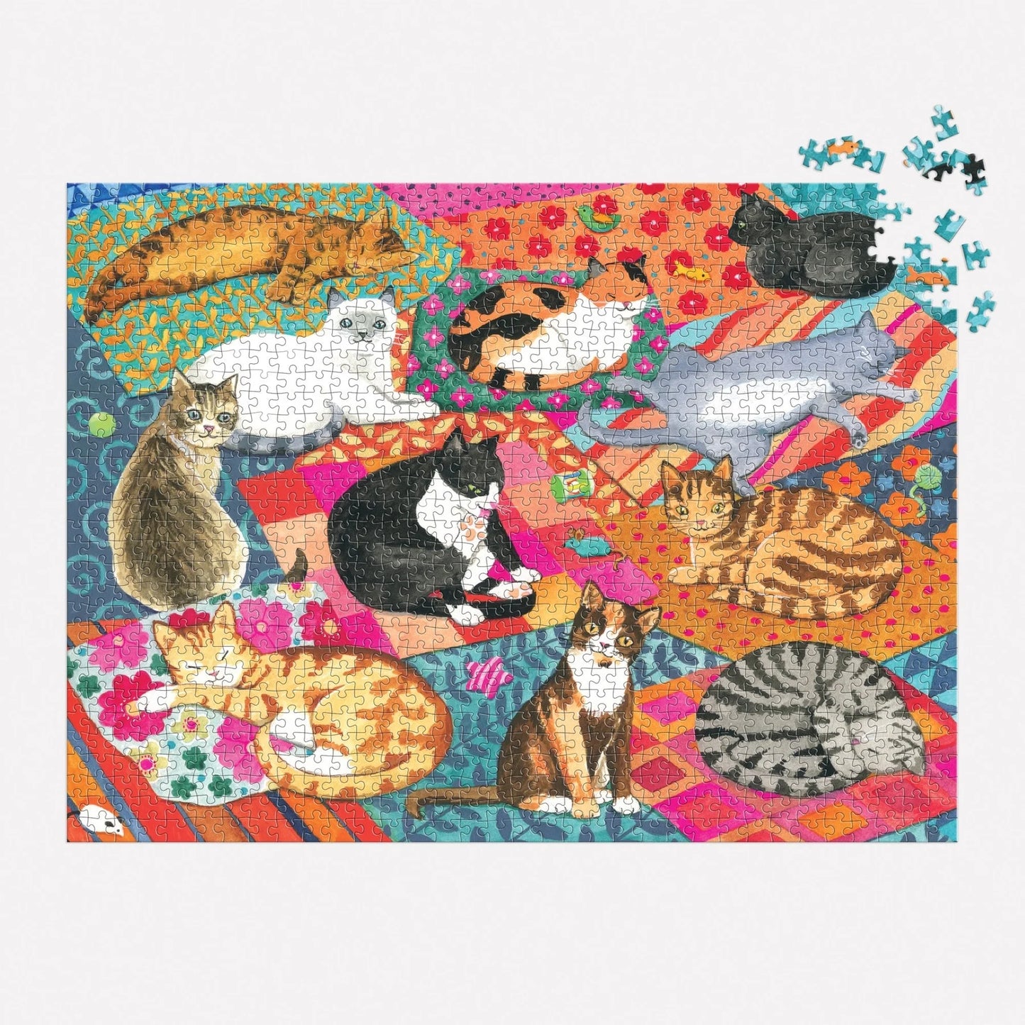 Puzzle Lounging Cats, 1000 pcs.