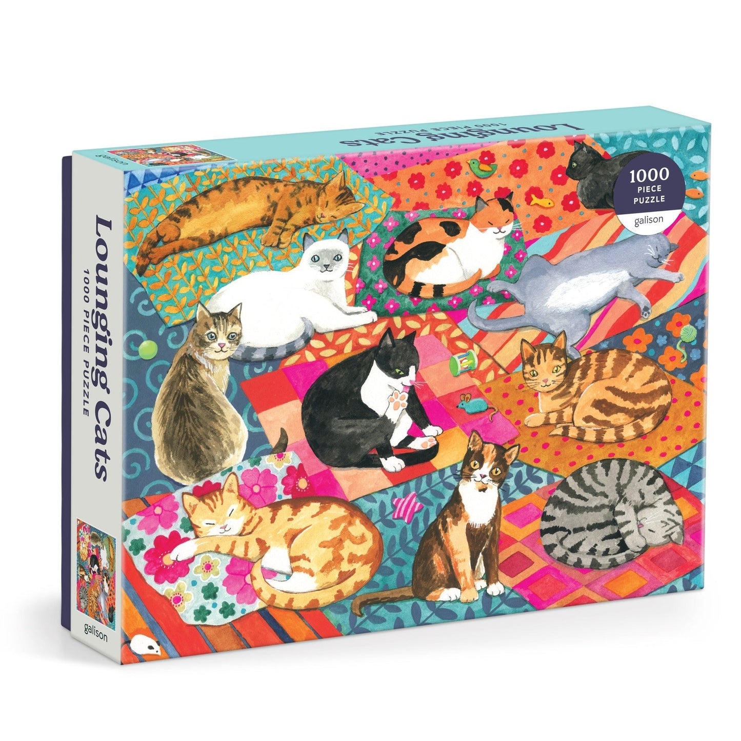 Puzzle Lounging Cats, 1000 pcs.