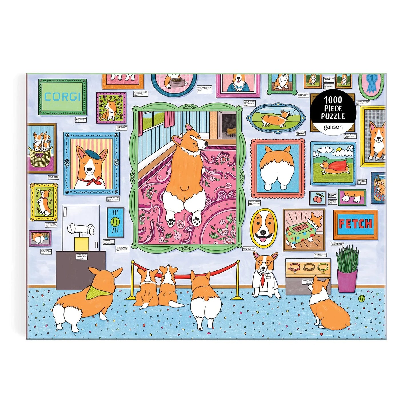 Puzzle Museum of the Corgi, 1000 pcs.
