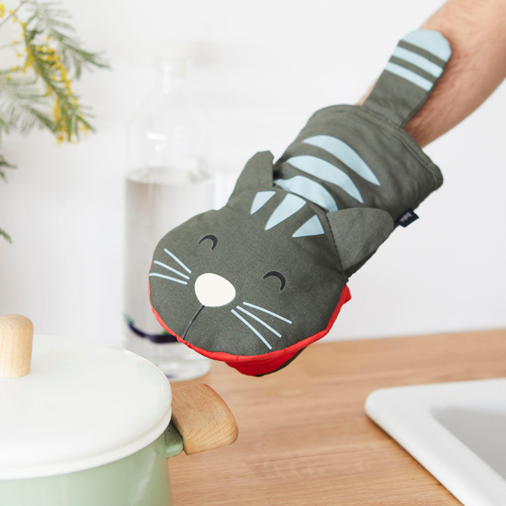 Meow! Oven mitt