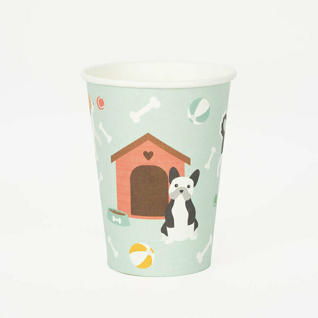 Paper Cup Set Dogs, 8 pcs.