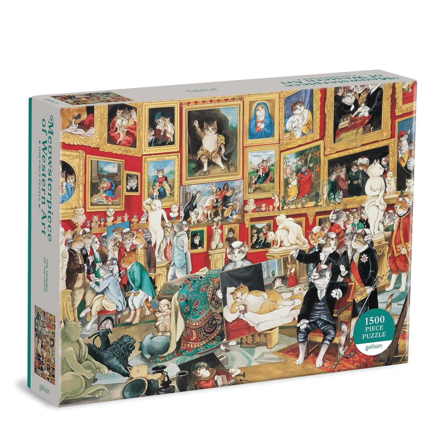 Пазл Tribuna of the Uffizi Meowsterpiece of the Western Art, 1500 шт.