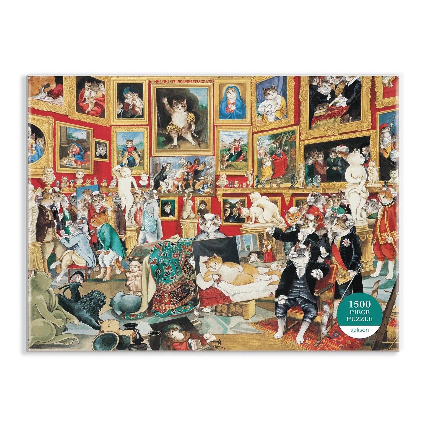 Пазл Tribuna of the Uffizi Meowsterpiece of the Western Art, 1500 шт.