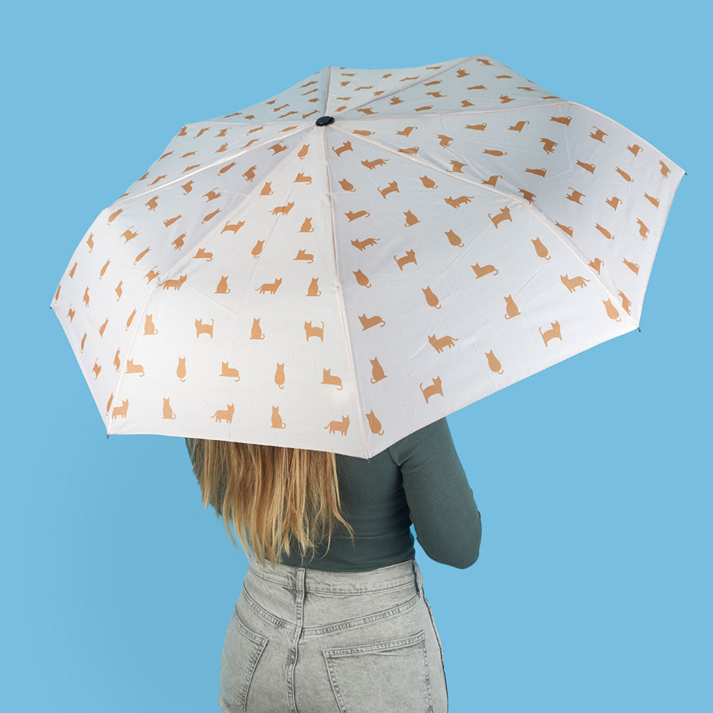 Meowmbrella calico cat umbrella