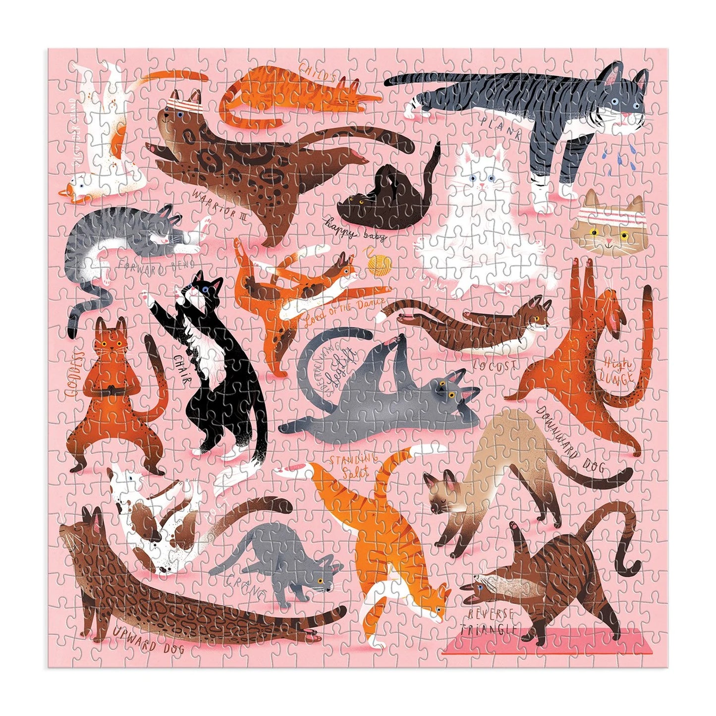 Puzzle Yoga for Cats, 500 pcs.
