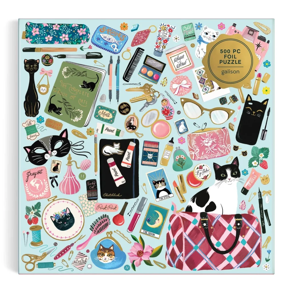 Puzle Purrfect Accessories, 500 gab.