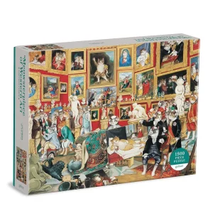 Puzle Tribuna of the Uffizi Meowsterpiece of the Western Art, 1500 gab.