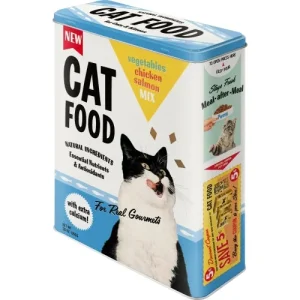 Metāla uzglabāšanas trauks Cat Food Mix XL