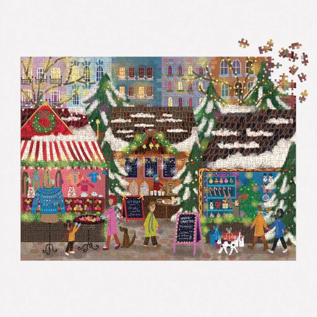 Puzle Joy Laforme Merry Market, 1000 gab.