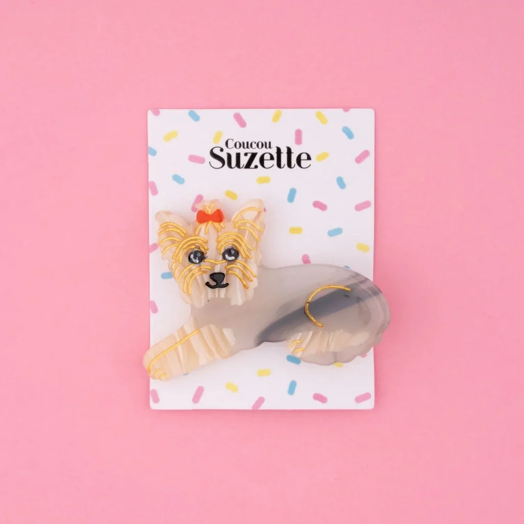 Matu sprādze Jorkšīras Terjers | Coucou Suzette
