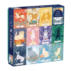 Puzle Cat Zodiac, 500 gab.