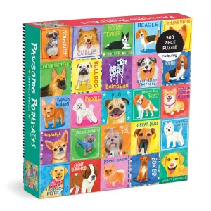 Puzle Pawsome Portraits, 500 gab.