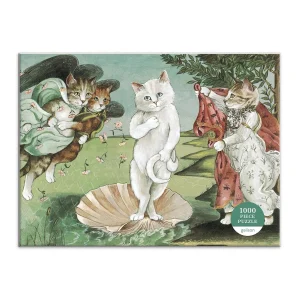 Puzle Birth of Venus Meowsterpiece, 1000 gab.