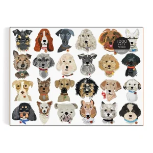 Puzle Paper Dogs, 1000 gab.