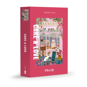 Puzle Piecely Cake & Love, 1000 gab.