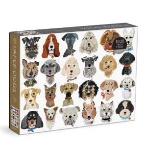 Puzle Paper Dogs, 1000 gab.
