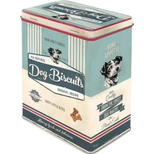 Metāla uzglabāšanas trauks Dog Biscuits L