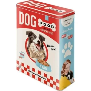 Metāla uzglabāšanas trauks Dog Food XL