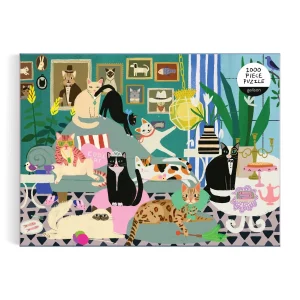 Puzle Glamour Cats, 1000 gab.